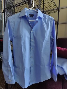 Madison Classic Sky Blue Men's Dress Shirt